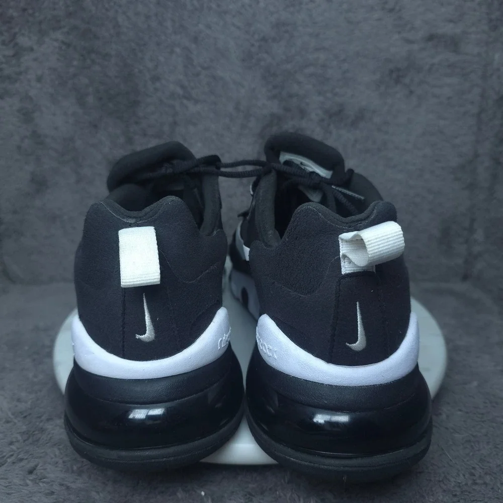 Nike Air Max 270 React Sneakers Mens Black White CI3866-004